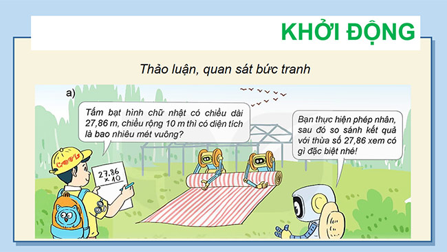 PowerPoint Nhân, chia số thập phân với 10; 100; 1000;... hoặc với 0,1; 0,01; 0,001;...