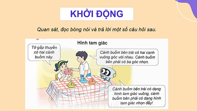 PowerPoint Hình tam giác. Diện tích hình tam giác