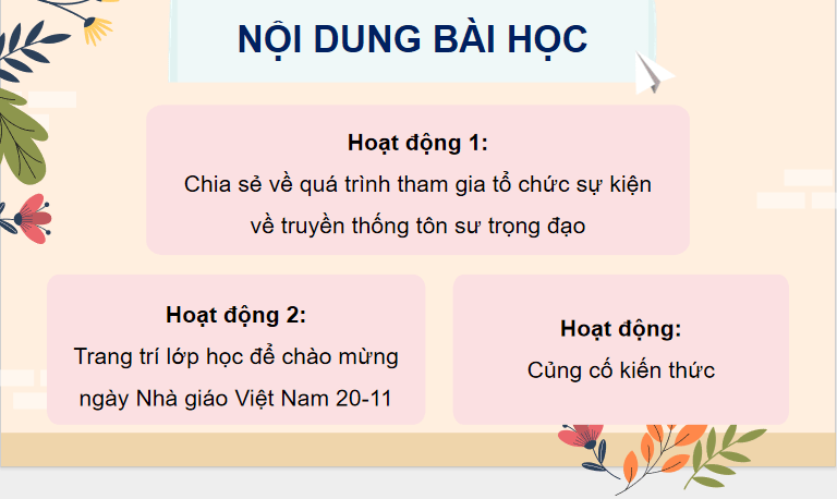PowerPoint Hoạt động trải nghiệm 5 Tuần 12
