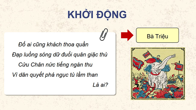 PowerPoint Đấu tranh giành độc lập thời kì Bắc thuộc