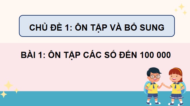 PowerPoint Bài 1: Ôn tập các số đến 100 000