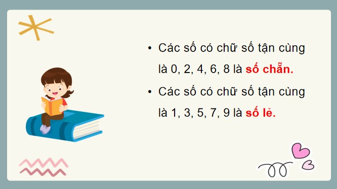 PowerPoint Bài 4: Số chẵn, số lẻ
