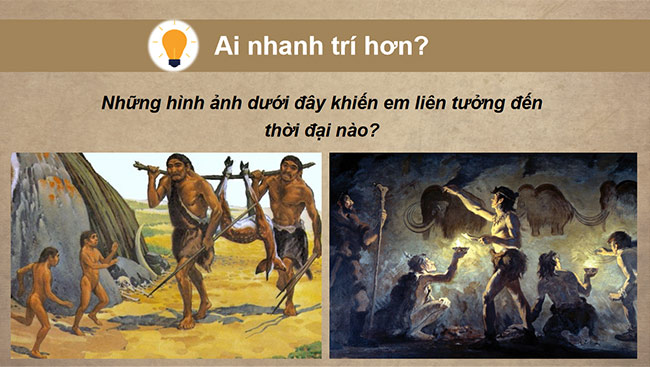 PowerPoint Mĩ thuật 6 Bài 7: Mĩ thuật thế giới thời kì tiền sử