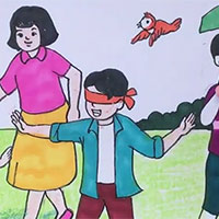 PowerPoint Mĩ thuật 6 Bài 9: Sáng tạo mĩ thuật với trò chơi dân gian