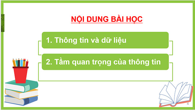 PowerPoint Tin học 6 Thông tin và dữ liệu