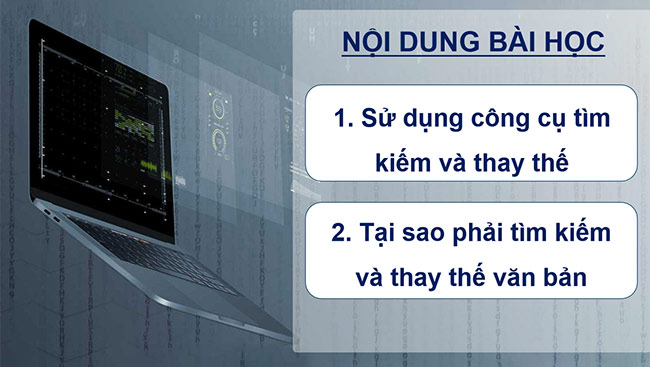 PowerPoint Tin học 6 Thực hành: Tìm kiếm và thay thế