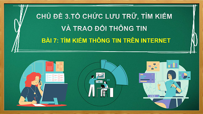 PowerPoint Tin học 6 Tìm kiếm thông tin trên Internet