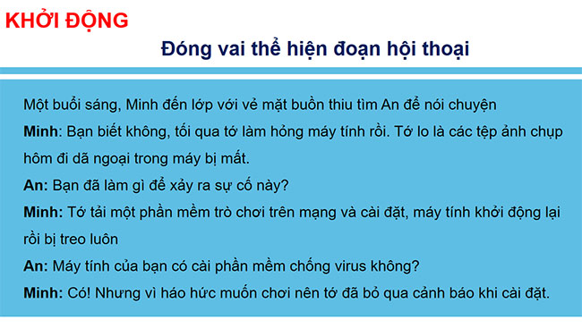 PowerPoint Tin học 6 An toàn thông tin trên Internet