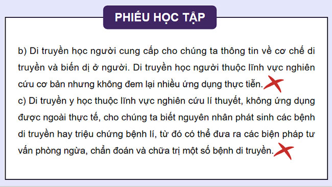 Di truyền học người và di truyền y học