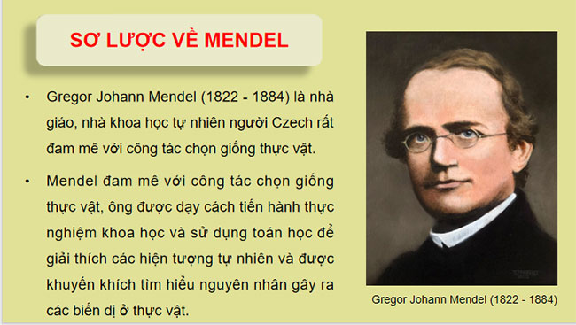 Học thuyết di truyền của Mendel