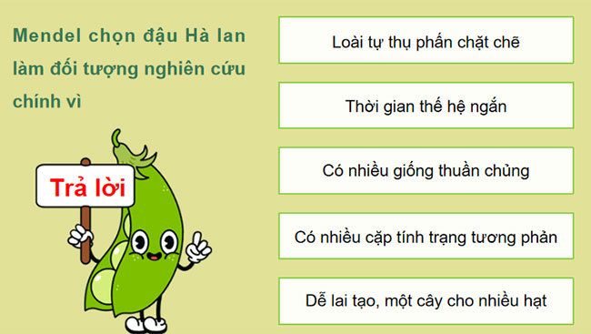 Học thuyết di truyền của Mendel