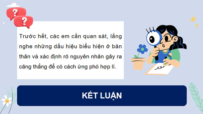  Ứng phó với căng thẳng và áp lực