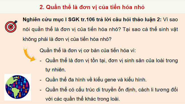 Học thuyết tiến hoá tổng hợp hiện đại