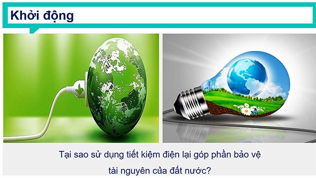 PowerPoint Công nghệ 6 Bài 2: Sử dụng năng lượng trong gia đình