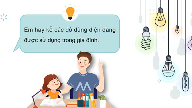 PowerPoint Công nghệ 6 Bài 9: Sử dụng đồ dùng điện trong gia đình