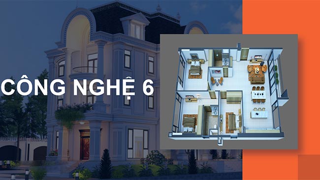 PowerPoint Công nghệ 6 Dự án 1: Ngôi nhà của em