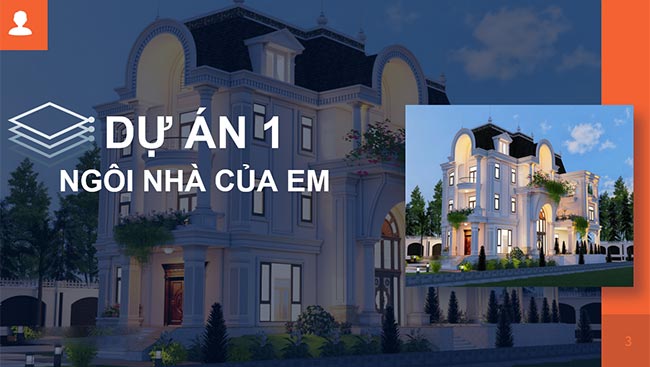 PowerPoint Công nghệ 6 Dự án 1: Ngôi nhà của em