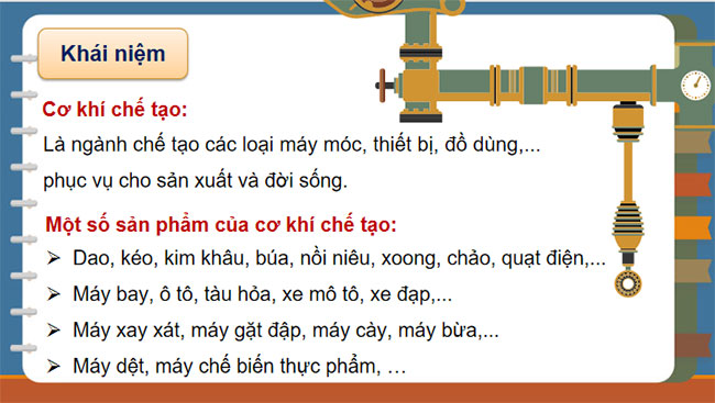 Khái quát về cơ khí chế tạo