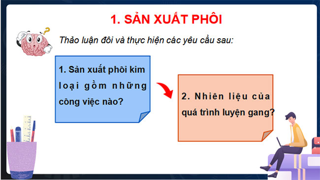 Quá trình sản xuất cơ khí