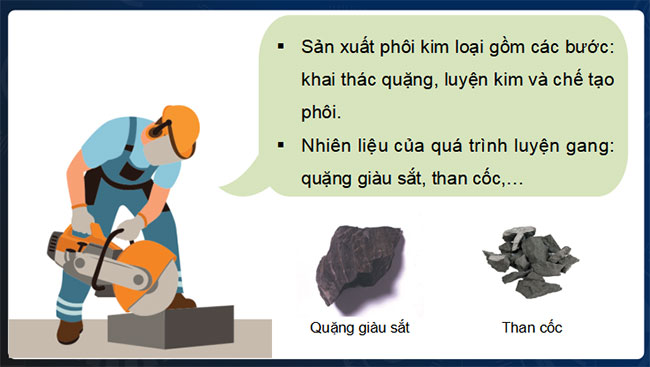 Quá trình sản xuất cơ khí