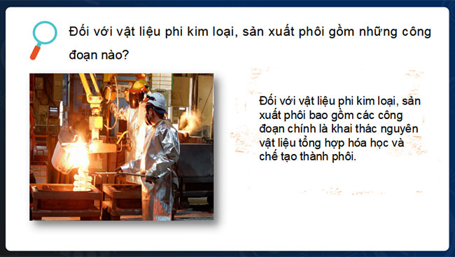 Quá trình sản xuất cơ khí