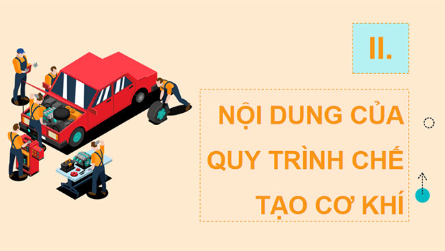 Quy trình chế tạo cơ khí