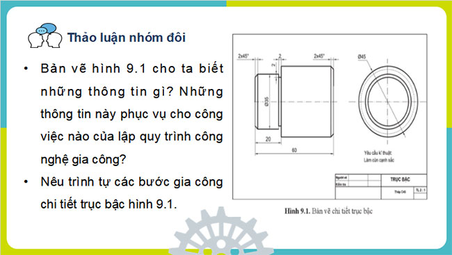Quy trình gia công chi tiết