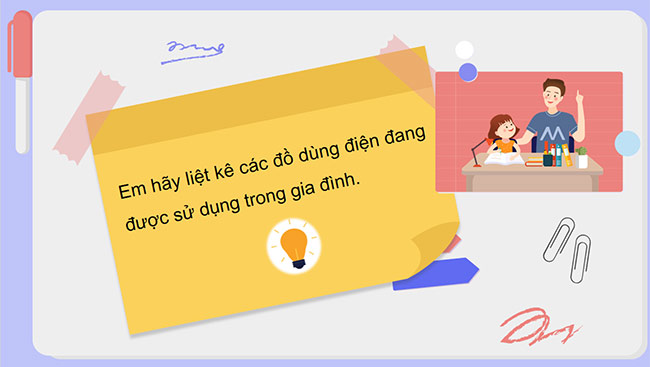 PowerPoint Công nghệ 6 Bài 10: Khái quát về đồ dùng điện trong gia đình