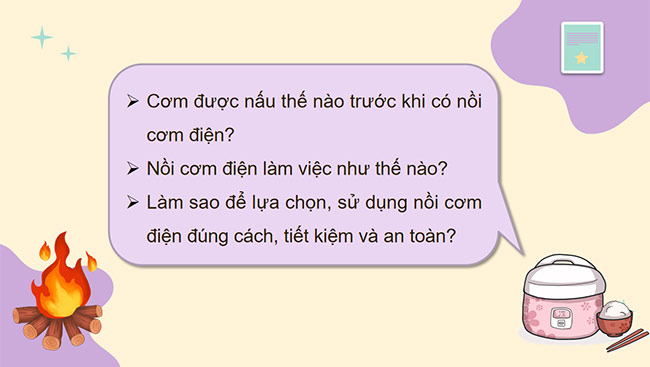 PowerPoint Công nghệ 6 Bài 12: Nồi cơm điện