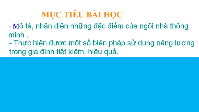 PowerPoint Công nghệ 6 Bài 3: Ngôi nhà thông minh
