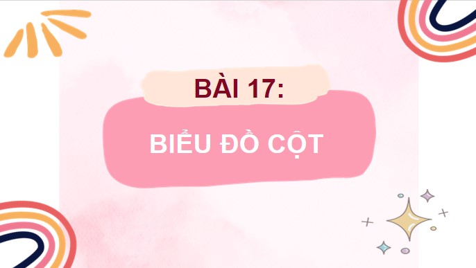 PowerPoint Bài 17: Biểu đồ cột