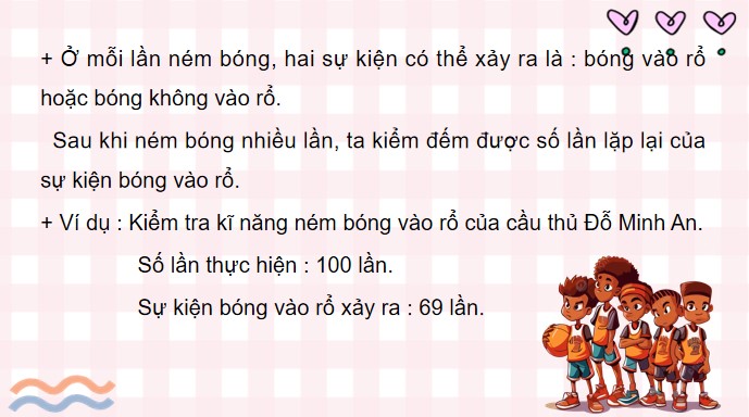 PowerPoint Bài 18: Số lần lặp lại của một sự kiện