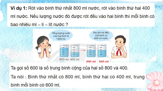 PowerPoint Bài 19: Tìm số trung bình cộng
