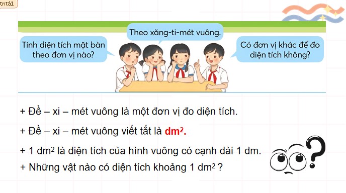 PowerPoint Bài 20: Đề-xi-mét vuông