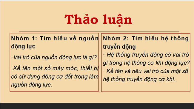PowerPoint Công nghệ Cơ khí 11 Bài 15