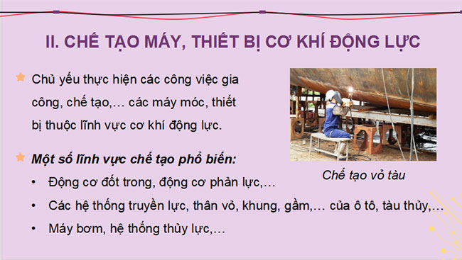 PowerPoint Công nghệ Cơ khí 11 Bài 16