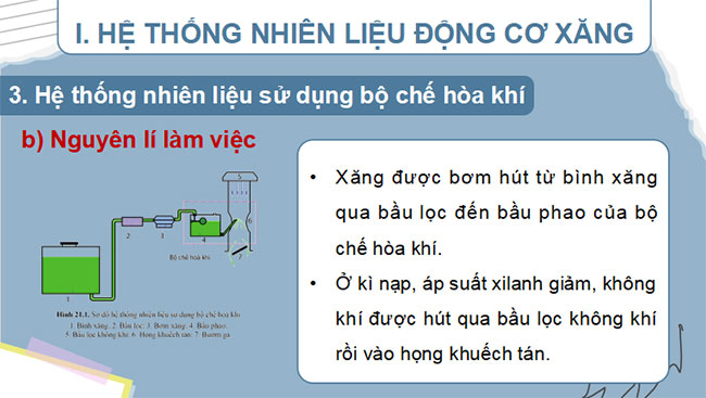 PowerPoint Công nghệ Cơ khí 11 Bài 21