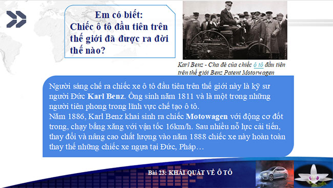 PowerPoint Công nghệ Cơ khí 11 Bài 23