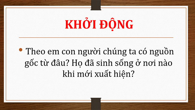 PowerPoint Mĩ thuật 6 Bài 1: Những hình vẽ trong hang động