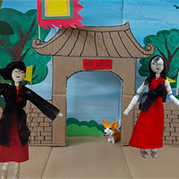 PowerPoint Mĩ thuật 6 Bài 3: Hoạt cảnh ngày hội