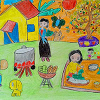 PowerPoint Mĩ thuật 6 Bài 4: Hội xuân quê hương