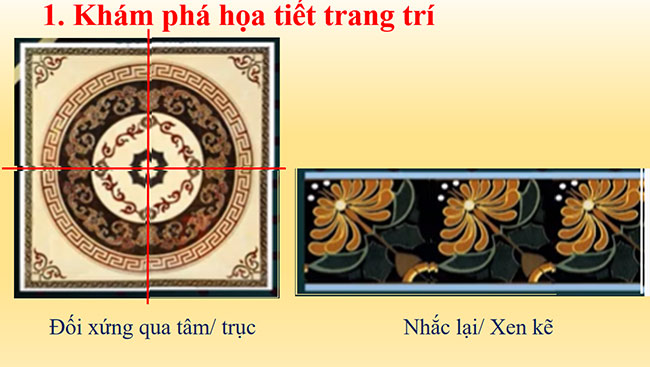 PowerPoint Mĩ thuật 6 Bài 3: Thảm trang trí với hoạ tiết trống đồng