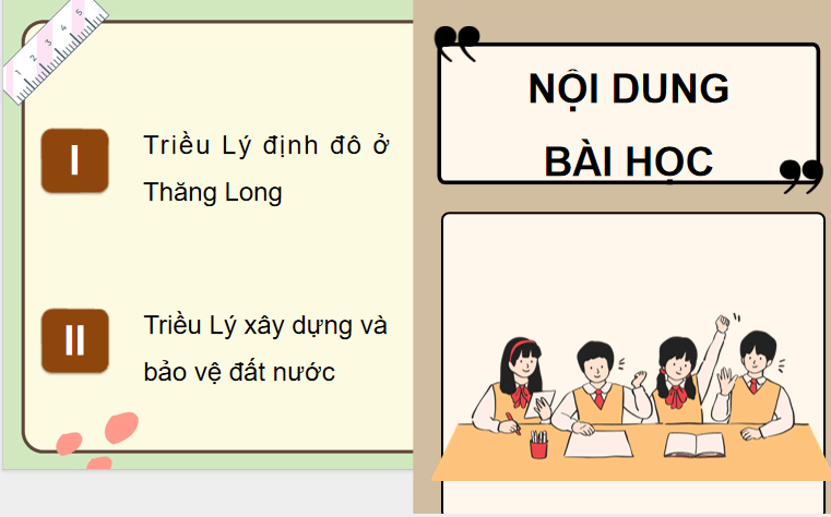 Bài 9: Triều Lý và việc định đô ở Thăng Long