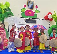 Giáo án mầm non: Biểu diễn âm nhạc "Đa văn hóa"