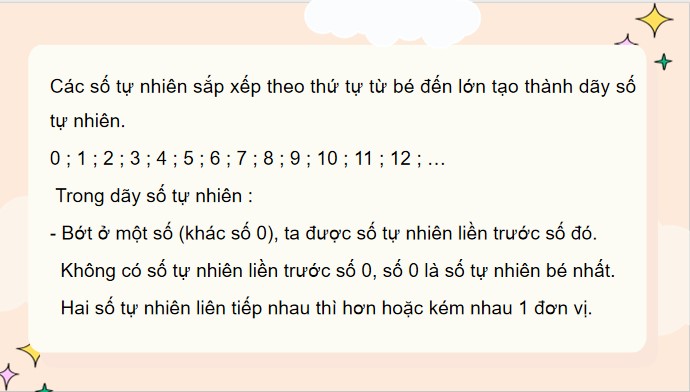 PowerPoint Bài 28: Dãy số tự nhiên