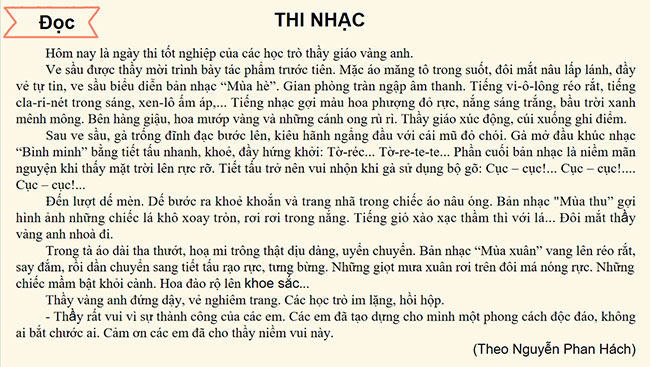 PowerPoint Đọc: Thi nhạc