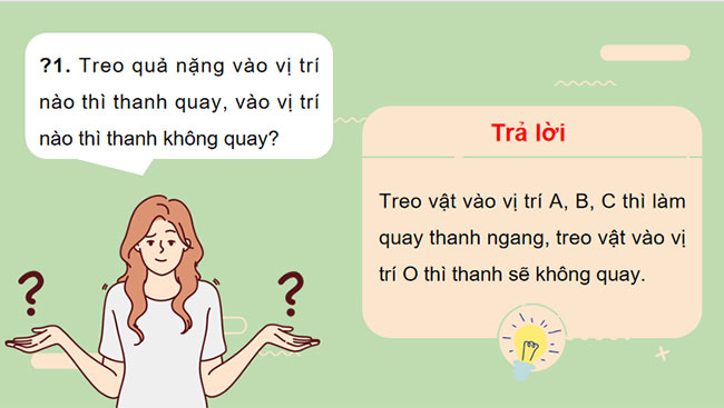 Tác dụng làm quay của lực Moment lực