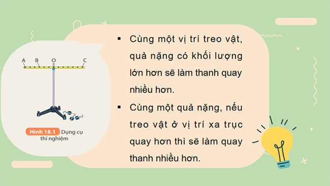  Tác dụng làm quay của lực Moment lực