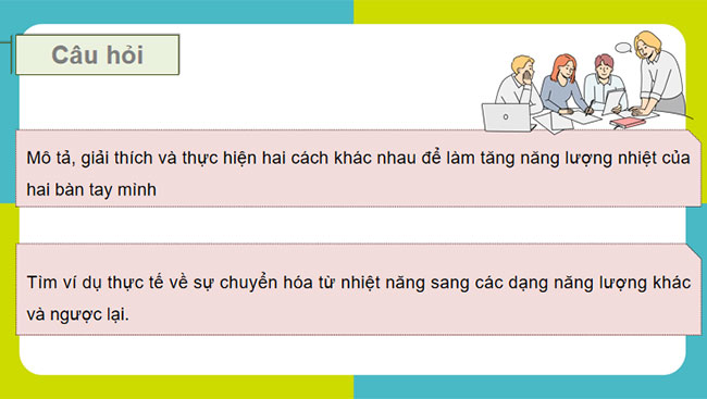  Năng lượng nhiệt và nội năng