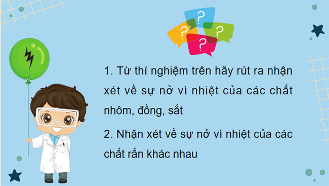  Sự nở vì nhiệt